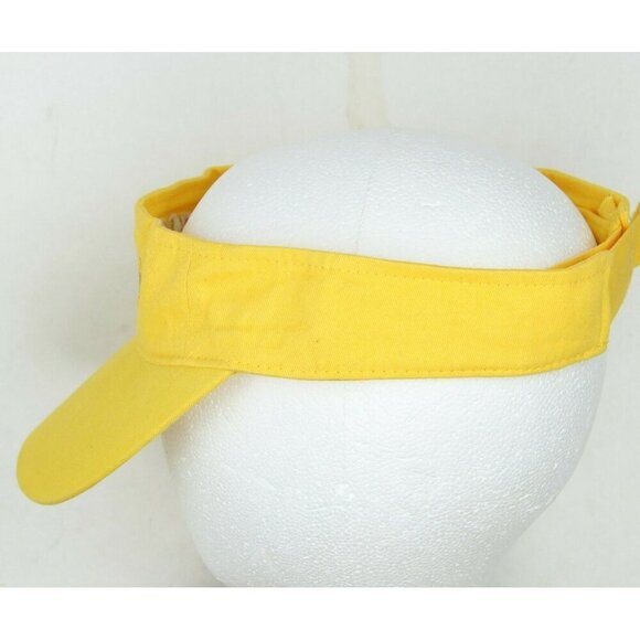 Shock Top Lemon Shandy Beer Yellow Sun Visor Hat - Picture 3 of 10